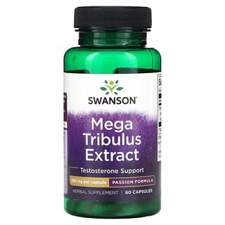 Swanson, Экстракт Mega Tribulus, 250 мг, 60 капсул