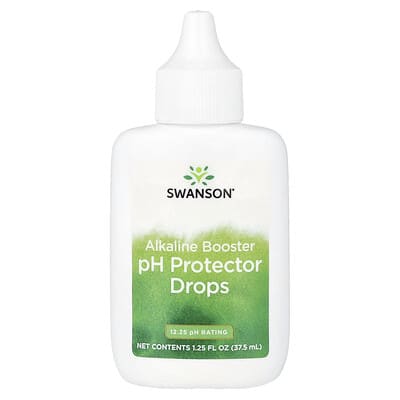 Swanson, Alkaline Booster, pH Protector Drops, 1.25 fl oz (37.5 ml)