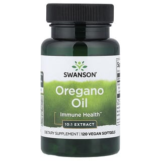 Swanson, Aceite de orégano, 120 cápsulas blandas (150 mg por cápsula blanda)