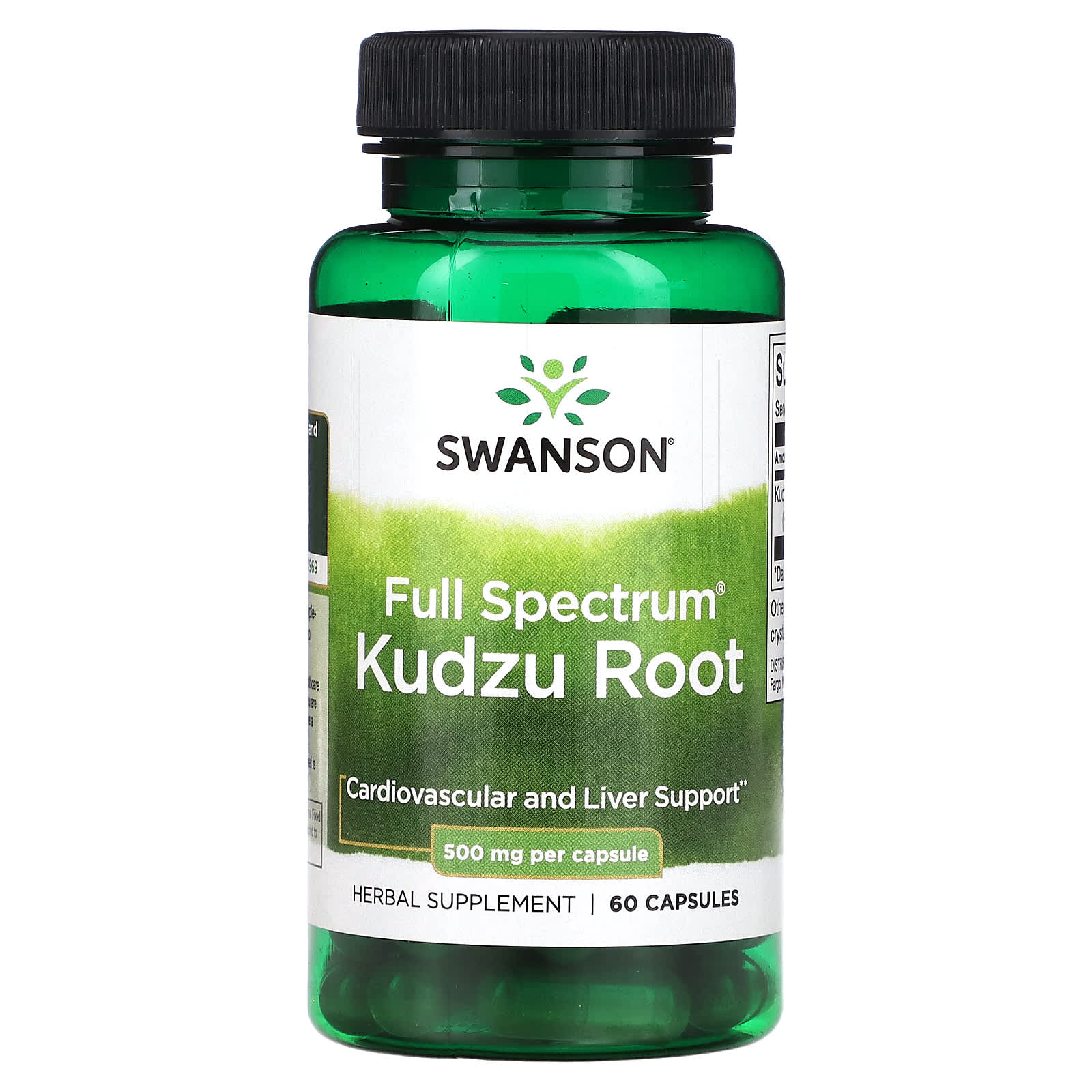 Full Spectrum Kudzu Root, 500 mg, 60 Capsules