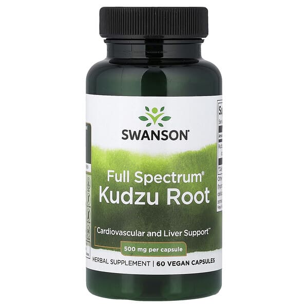 Full Spectrum® Kudzu Root, 500 mg, 60 Vegan Capsules