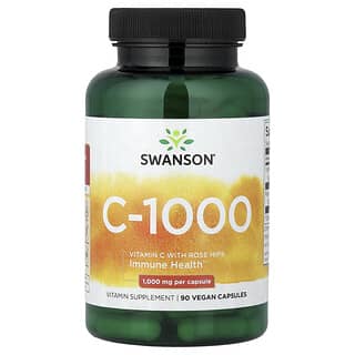 Swanson, C-1000, 90 Cápsulas Veganas