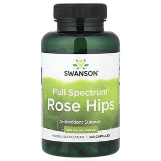 Swanson, 多面® 玫瑰果，500 毫克，120 粒膠囊
