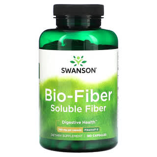 Swanson, Bio-Ballaststoffe, 750 mg, 180 Kapseln