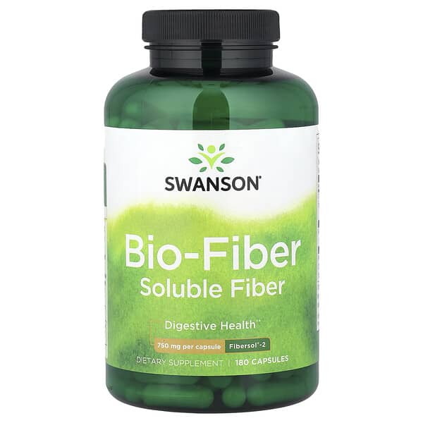 Bio-Fiber, 750 mg, 180 Capsules