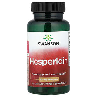 Swanson Vitamins, Hesperidin, 500 mg, 60 kapsler