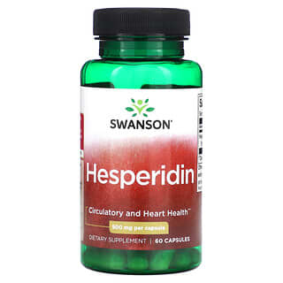 Swanson, Hesperidina, 500 mg, 60 cápsulas