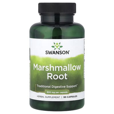 Swanson, Marshmallow Root, 500 mg, 90 Capsules