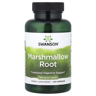Swanson, Marshmallow Root, 500 mg, 90 Capsules