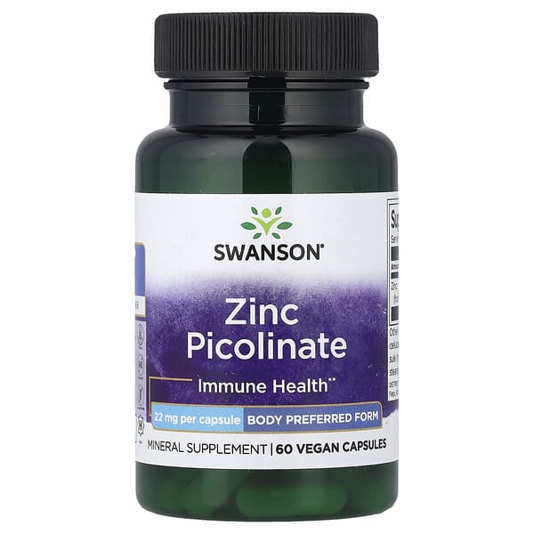 피콜린산 아연, 22mg