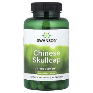 Swanson, Chinese Skullcap, 400 mg, 90 Capsules