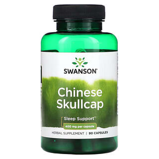 Swanson, Escutelaria china, 400 mg, 90 cápsulas