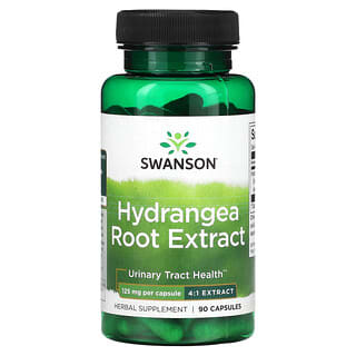 Swanson, Hydrangea Root Extract, 125 mg, 90 Capsules