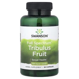 Swanson, Vollspektrum-Tribulusfrucht, 500 mg, 90 Kapseln