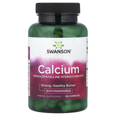 Swanson, Calcium, 120 Capsules