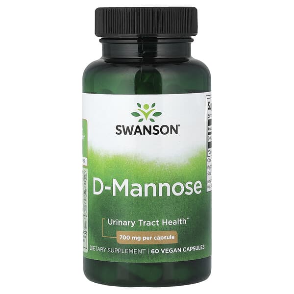 D-Mannose, 700 mg, 60 Vegan Capsules