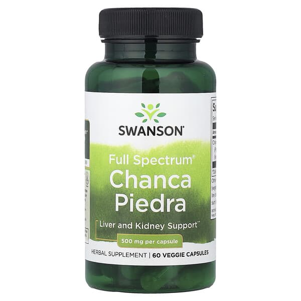 Full Spectrum® Chanca Piedra, 500 mg, 60 Veggie Capsules