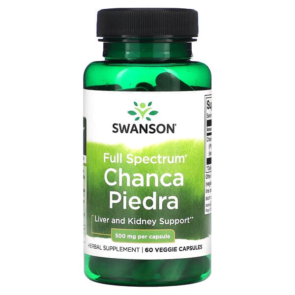 Swanson, 多面珍珠草,500 毫克,60 粒素食膠囊