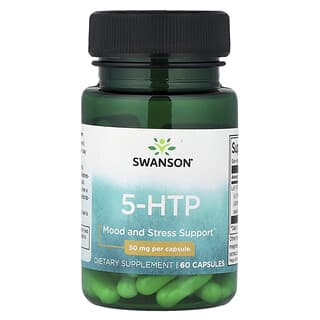 Swanson, 5-HTP, 50 mg, 60 cápsulas