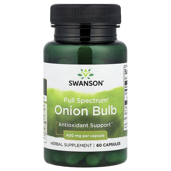 Full Spectrum® Onion Bulb, 400 mg, 60 Capsules