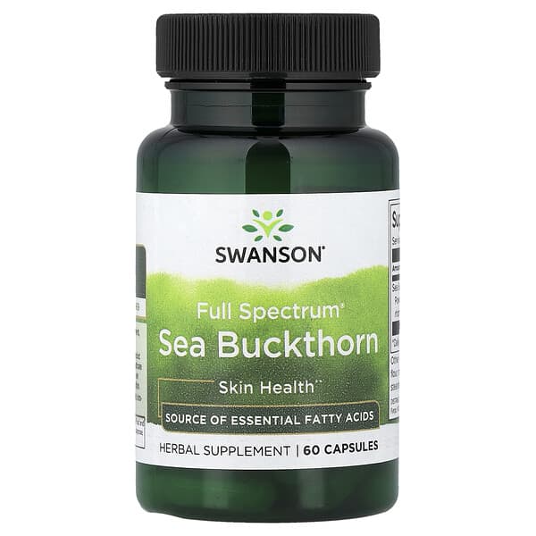 Full Spectrum® Sea Buckthorn, 60 Capsules (400 mg per Capsule)