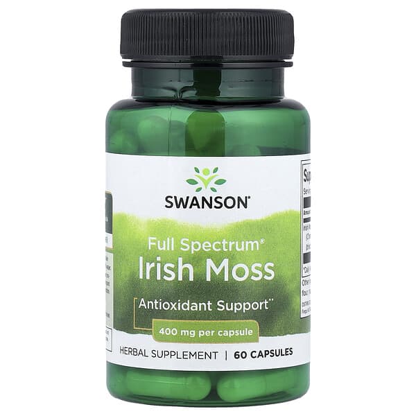 Full Spectrum® Irish Moss, 400 mg, 60 Capsules