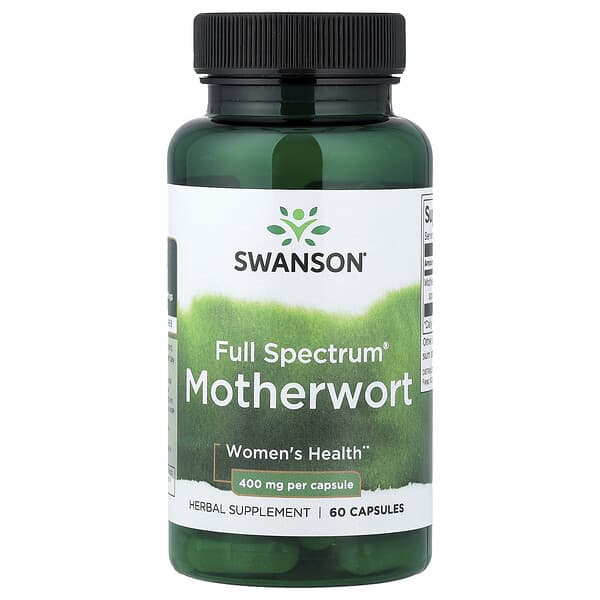 Full Spectrum®, Motherwort, 400 mg, 60 Capsules