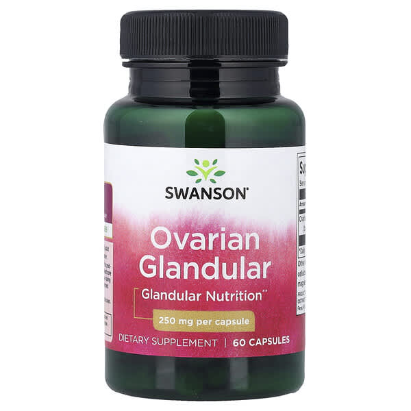 Swanson Vitamins, 오버리안 그랜듈러, 250mg, 캡슐 60정