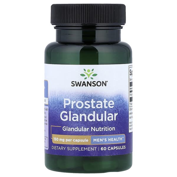 Prostate Glandular, 150 mg, 60 Capsules