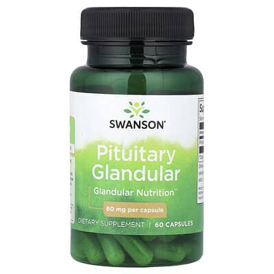 Swanson, Pituitary Gland, 80 mg, 60 Capsules