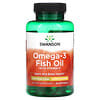 Омега-3 рыбий жир с витамином D, лимон, 1000 мг, 60 мягких таблеток