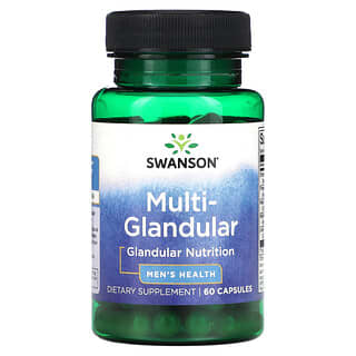 Swanson, Multi-Glandular, Men's Health, 60 Capsules