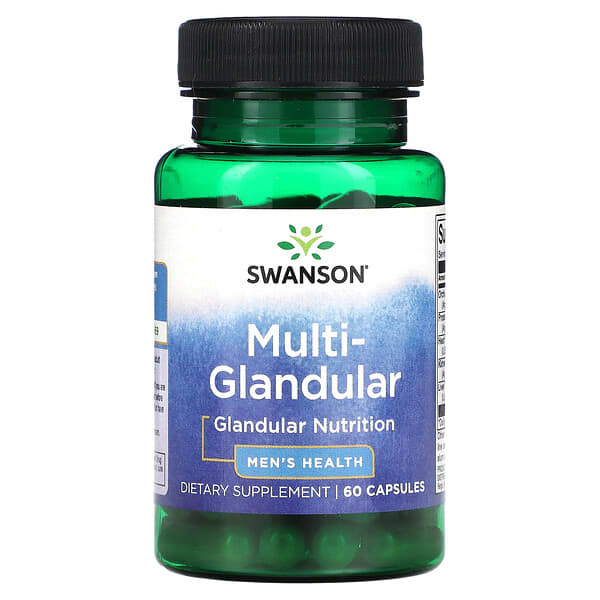 Swanson, MultiGlandular, Men's Health, 60 Capsules