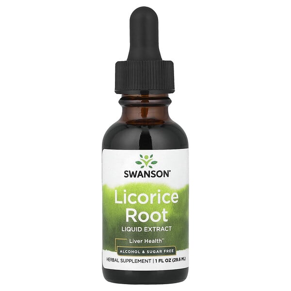 Licorice Root Liquid Extract, 1 fl oz (29.6 ml)