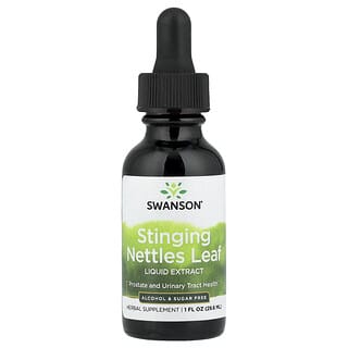 Swanson, Stinging Nettle Leaf Liquid Extract, Alcohol & Sugar Free, 1 fl oz (29.6 ml)