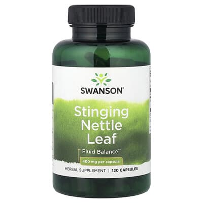 Swanson, Nettle Leaf, 400 mg, 120 Capsules