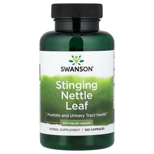 Swanson Vitamins, Stinging Nettle Leaf, 400 mg, 120 Capsules