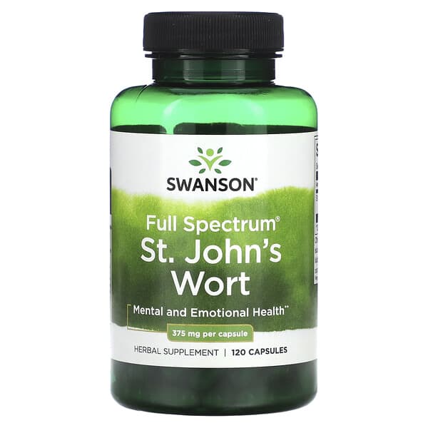 Swanson Full Spectrum St John S Wort Mg Capsules