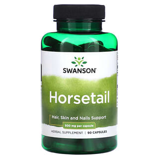 Swanson, Horsetail, 500 mg, 90 Capsules