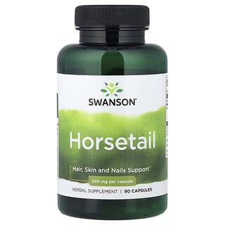 Swanson, Cavalinha, 500 mg, 90 Cápsulas