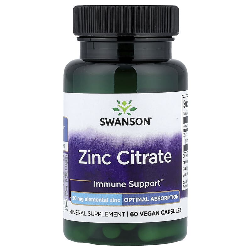 Complément Alimentaire Lindens Citrate De Zinc 50mg - 100 Comprimés - Neuf