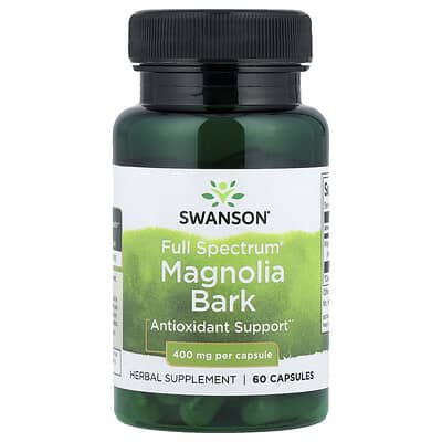 Swanson, Versatile® Magnolia Bark, 400 mg, 60 Capsules