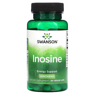 Swanson, Inosine, 60 capsules végétariennes