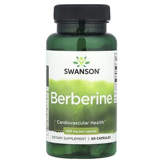 Swanson, Berberine, 400 mg, 60 Capsules