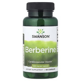 Swanson, Berberine, 400 mg, 60 Capsules