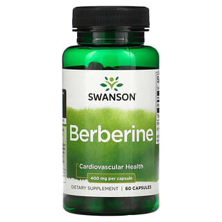 Swanson, Berbérine, 400 mg, 60 capsules