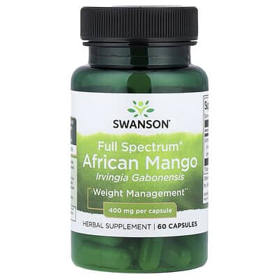 Swanson, Versatile® African Mango, 400 mg, 60 Capsules