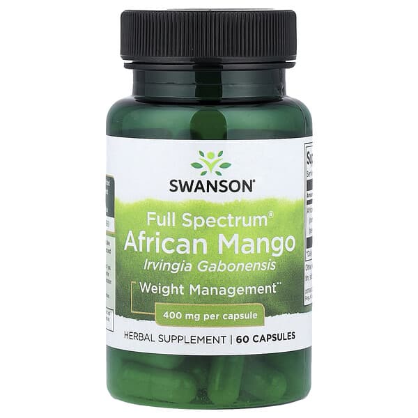 Full Spectrum® African Mango, 400 mg, 60 Capsules