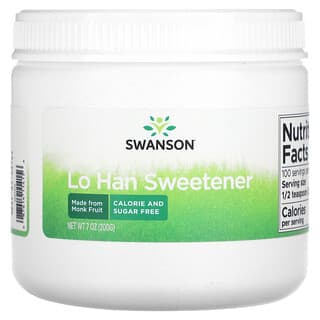 Swanson, Lo Han Sweetener, 200 g (7 oz.)