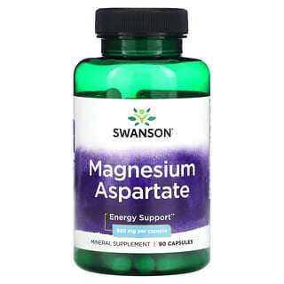 Swanson, Magnesium Aspartate, 685 mg, 90 Capsules
